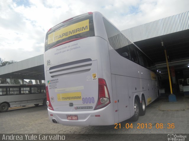 Viação Itapemirim 9000 na cidade de Miracatu, São Paulo, Brasil, por Andrea Yule Carvalho. ID da foto: 2146876.