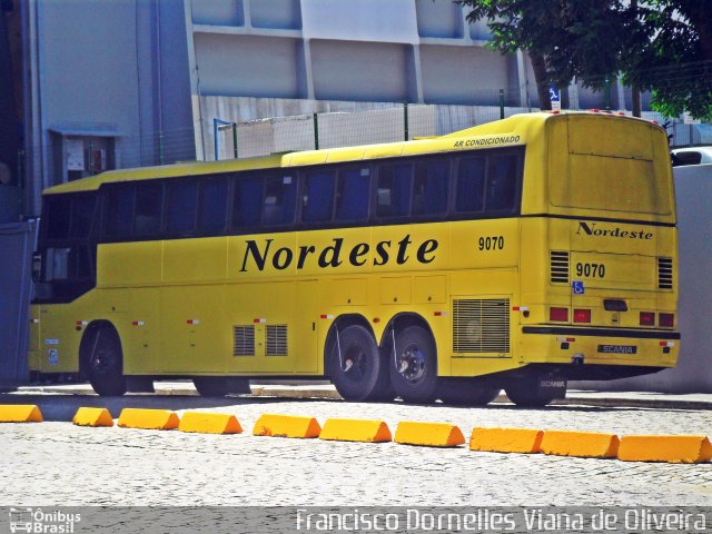Viação Nordeste 9070 na cidade de Fortaleza, Ceará, Brasil, por Francisco Dornelles Viana de Oliveira. Número da foto: #2146067.