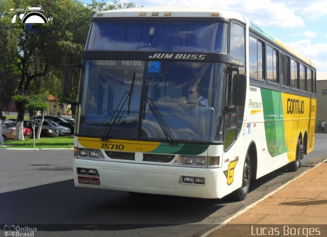 Empresa Gontijo de Transportes 15710 na cidade de Araxá, Minas Gerais, Brasil, por Lucas Borges . Número da foto: #2165773.