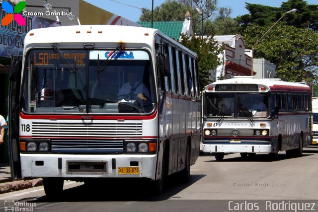 CODESA - Compañia Omnibuseira del Este 118 na cidade de Quaraí, Rio Grande do Sul, Brasil, por Carlos  Rodriguez. Número da foto: #2165859.