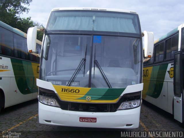 Empresa Gontijo de Transportes 11660 na cidade de Belo Horizonte, Minas Gerais, Brasil, por Maurício Nascimento. ID da foto: 2166593.