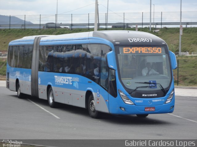 Auto Viação Jabour D86807 na cidade de Rio de Janeiro, Rio de Janeiro, Brasil, por Gabriel Cardoso Lopes. ID da foto: 2166428.