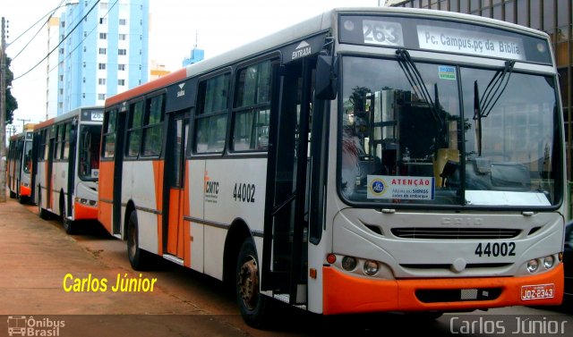 CTUR - Cooperativa de Transporte Urbano 44002 na cidade de Goiânia, Goiás, Brasil, por Carlos Júnior. Número da foto: #2165614.