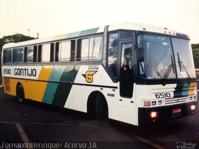 Empresa Gontijo de Transportes 6510 na cidade de São Simão, Goiás, Brasil, por J. Alexandre Machado. ID da foto: 2166764.