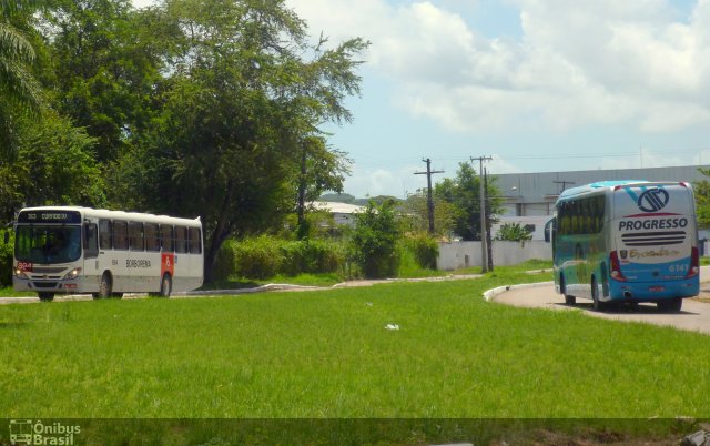 Auto Viação Progresso 6141 na cidade de Recife, Pernambuco, Brasil, por Lucas Silva. Número da foto: #2165937.