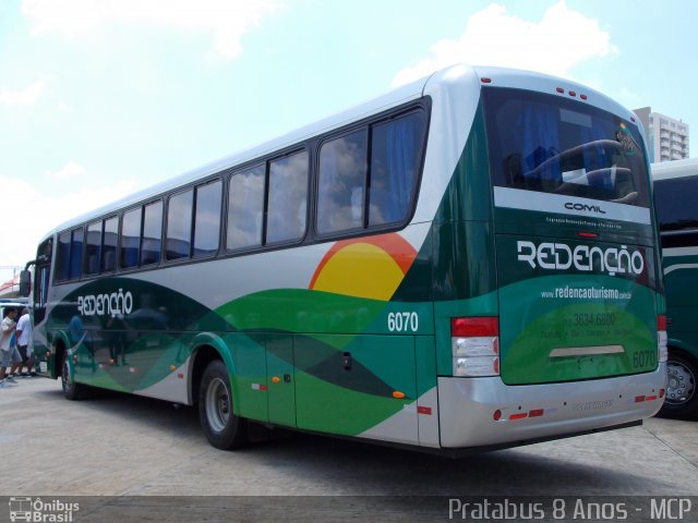 Redenção Turismo 6070 na cidade de São Paulo, São Paulo, Brasil, por Cristiano Soares da Silva. Número da foto: #2165184.