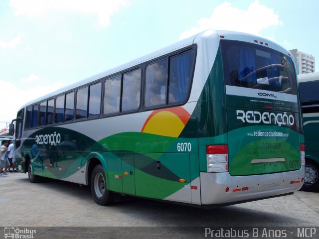 Redenção Turismo 6070 na cidade de São Paulo, São Paulo, Brasil, por Cristiano Soares da Silva. ID da foto: 2165184.