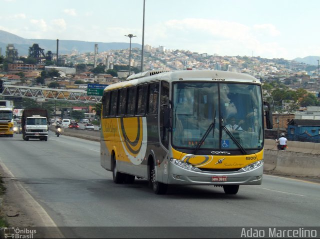 Viação Santa Edwiges R800 na cidade de Belo Horizonte, Minas Gerais, Brasil, por Adão Raimundo Marcelino. Número da foto: #2168675.