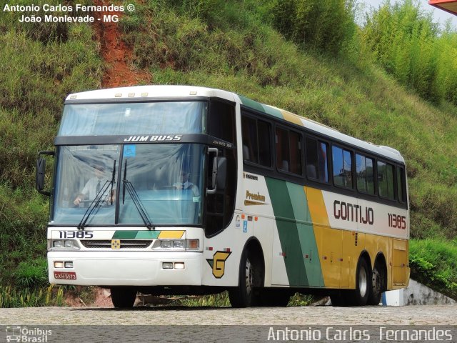 Empresa Gontijo de Transportes 11385 na cidade de João Monlevade, Minas Gerais, Brasil, por Antonio Carlos Fernandes. ID da foto: 2167542.