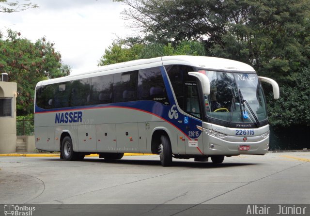 Viação Nasser 226115 na cidade de São Paulo, São Paulo, Brasil, por Altair Júnior. Número da foto: #2167663.