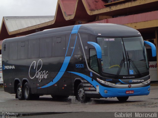Empresa de Ônibus Nossa Senhora da Penha 52005 na cidade de Pelotas, Rio Grande do Sul, Brasil, por Gabriel  Morosoli. Número da foto: #2169370.