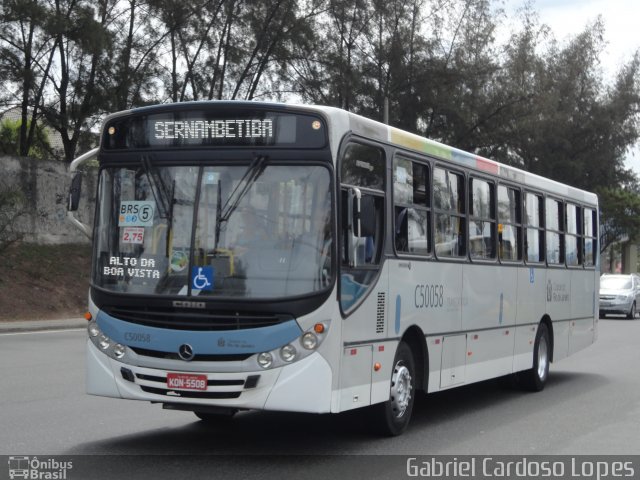 Tijuquinha - Auto Viação Tijuca C50058 na cidade de Rio de Janeiro, Rio de Janeiro, Brasil, por Gabriel Cardoso Lopes. ID da foto: 2172710.