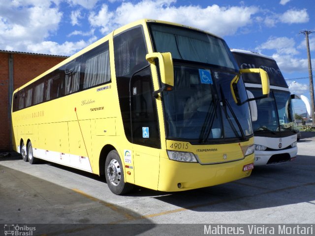 Viação Itapemirim 49015 na cidade de Biguaçu, Santa Catarina, Brasil, por Matheus Vieira Mortari. Número da foto: #2171387.