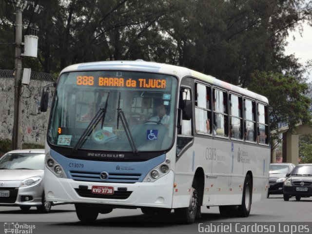 Transportes Barra D13189 na cidade de Rio de Janeiro, Rio de Janeiro, Brasil, por Gabriel Cardoso Lopes. Número da foto: #2172817.