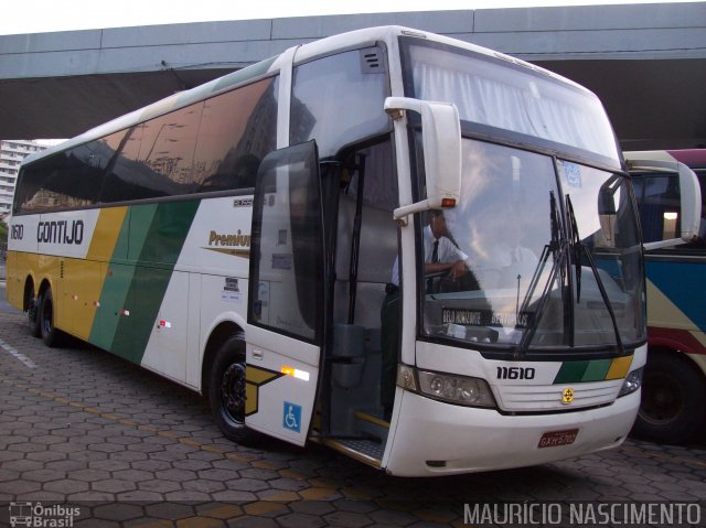 Empresa Gontijo de Transportes 11610 na cidade de Belo Horizonte, Minas Gerais, Brasil, por Maurício Nascimento. Número da foto: #2172756.