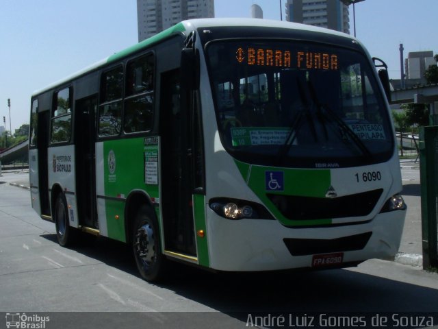 Transcooper > Norte Buss 1 6090 na cidade de São Paulo, São Paulo, Brasil, por André Luiz Gomes de Souza. ID da foto: 2172627.