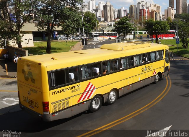 Viação Itapemirim 40333 na cidade de Ribeirão Preto, São Paulo, Brasil, por Marcio Freitas. Número da foto: #2174280.