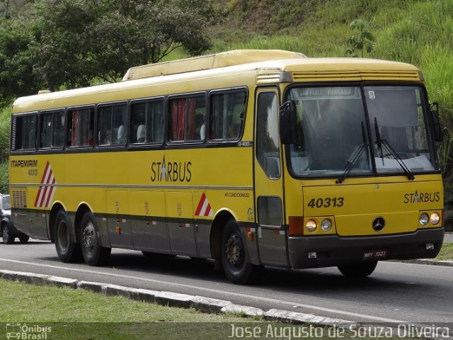 Viação Itapemirim 40313 na cidade de Barra do Piraí, Rio de Janeiro, Brasil, por José Augusto de Souza Oliveira. Número da foto: #2174606.