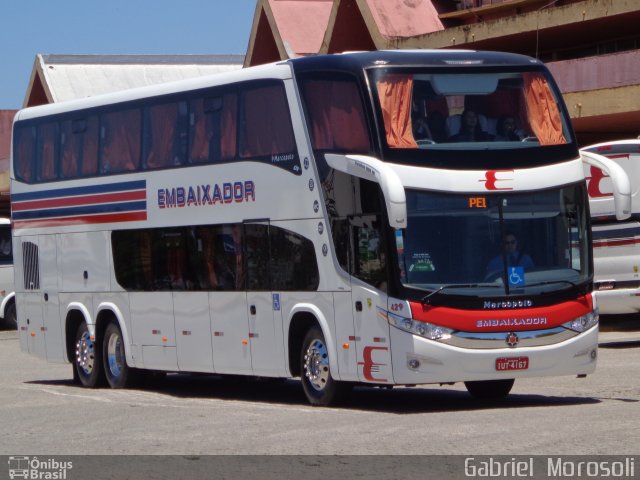 Expresso Embaixador 429 na cidade de Pelotas, Rio Grande do Sul, Brasil, por Gabriel  Morosoli. Número da foto: #2174036.