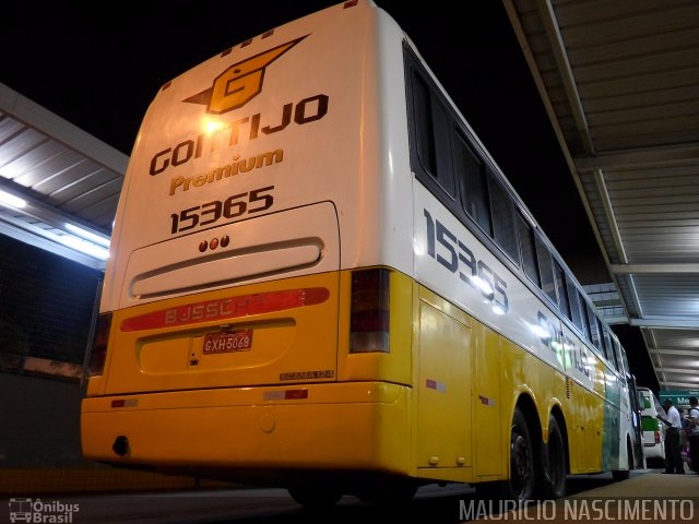 Empresa Gontijo de Transportes 15365 na cidade de Belo Horizonte, Minas Gerais, Brasil, por Maurício Nascimento. ID da foto: 2174498.