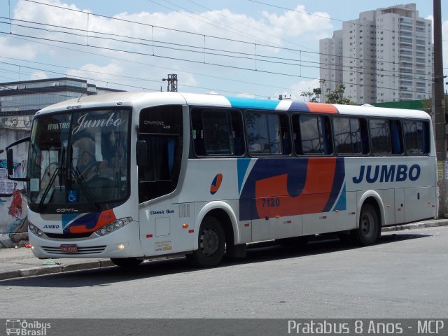 Jumbo Turismo 7120 na cidade de São Paulo, São Paulo, Brasil, por Cristiano Soares da Silva. Número da foto: #2174320.