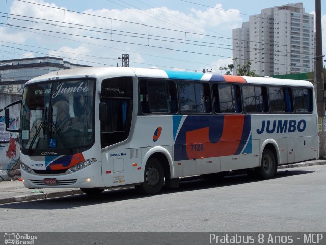 Jumbo Turismo 7120 na cidade de São Paulo, São Paulo, Brasil, por Cristiano Soares da Silva. ID da foto: 2174320.