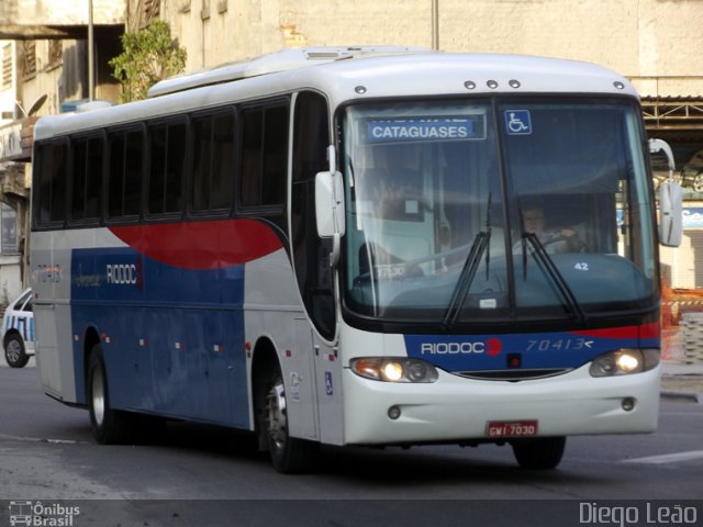 Viação Riodoce 70413 na cidade de Rio de Janeiro, Rio de Janeiro, Brasil, por Diego Leão. Número da foto: #2174842.