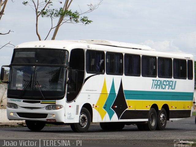 Viação Transpiauí 492 na cidade de Teresina, Piauí, Brasil, por João Victor. Número da foto: #2175773.