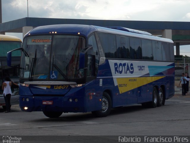 RodeRotas - Rotas de Viação do Triângulo 12607 na cidade de Goiânia, Goiás, Brasil, por Fabrício  Francisco Pires. Número da foto: #2176124.