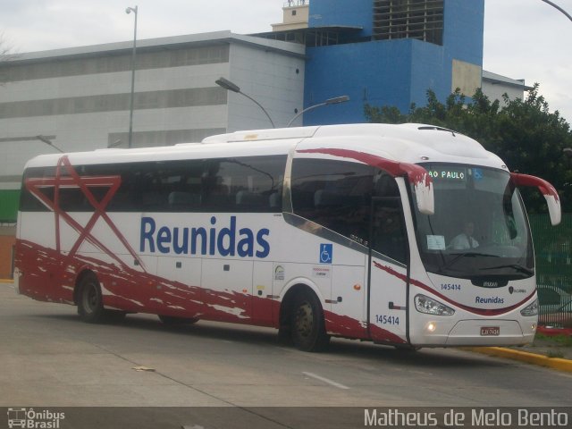 Empresa Reunidas Paulista de Transportes 145414 na cidade de São Paulo, São Paulo, Brasil, por Matheus de Melo Bento. Número da foto: #2175405.