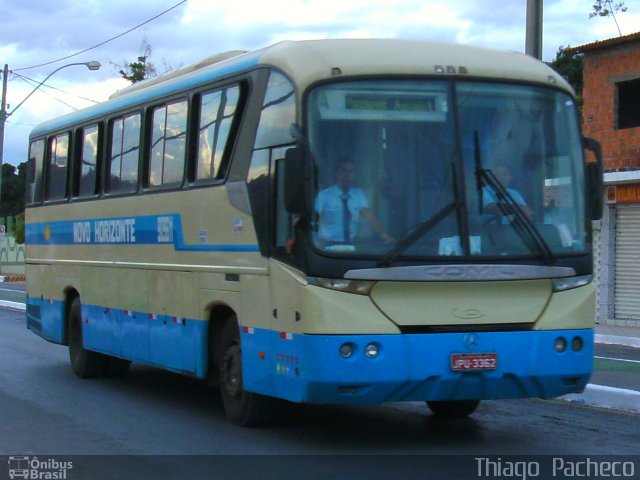 Viação Novo Horizonte 909611 na cidade de Bom Jesus da Lapa, Bahia, Brasil, por Thiago  Pacheco. Número da foto: #2175681.