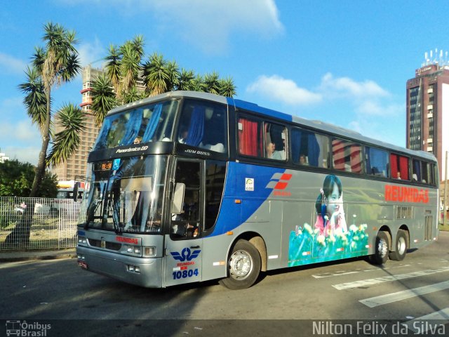 Reunidas Transportes Coletivos 10804 na cidade de Curitiba, Paraná, Brasil, por Nilton Félix da Silva. Número da foto: #2175731.