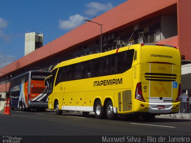 Viação Itapemirim 60659 na cidade de Rio de Janeiro, Rio de Janeiro, Brasil, por Maxwel Silva. Número da foto: #2175587.
