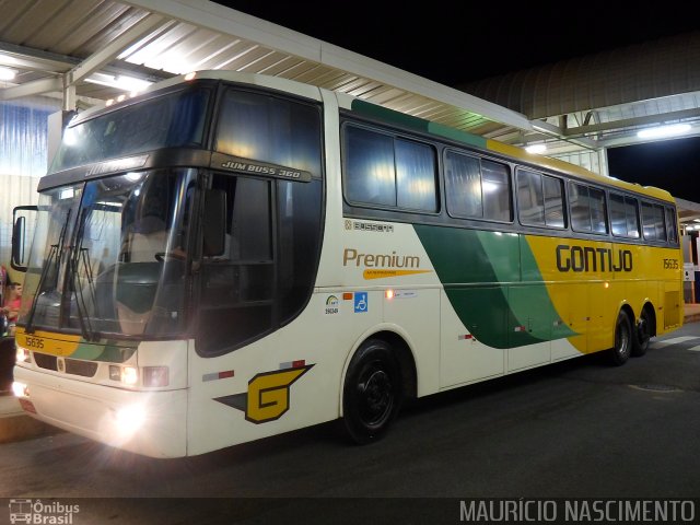 Empresa Gontijo de Transportes 15635 na cidade de Belo Horizonte, Minas Gerais, Brasil, por Maurício Nascimento. ID da foto: 2174948.