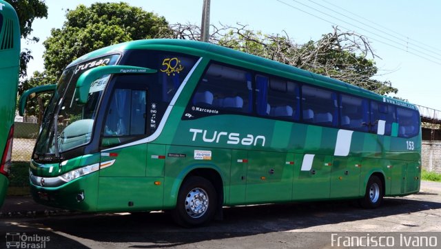 Tursan - Turismo Santo André 153 na cidade de Assis, São Paulo, Brasil, por Francisco Ivano. Número da foto: #2175054.