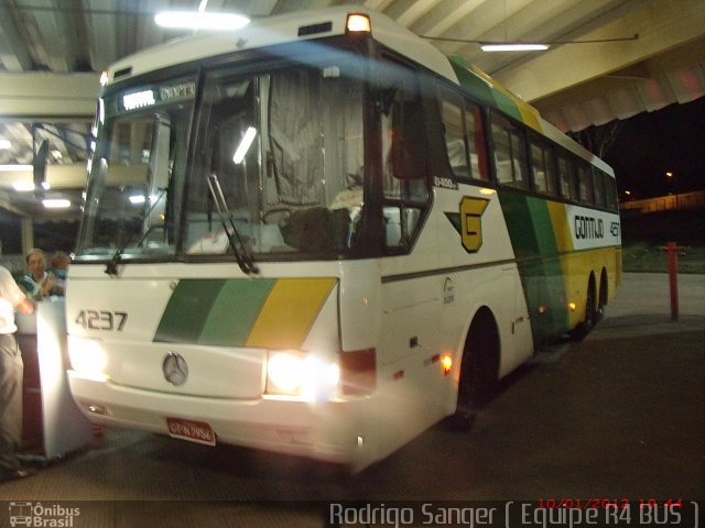 Empresa Gontijo de Transportes 4237 na cidade de Natal, Rio Grande do Norte, Brasil, por Rodrigo  Carvalho. Número da foto: #2174839.