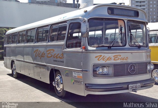 Vip Bus Comércio de Ônibus 1969 na cidade de São Paulo, São Paulo, Brasil, por Matheus Silva. Número da foto: #2178181.