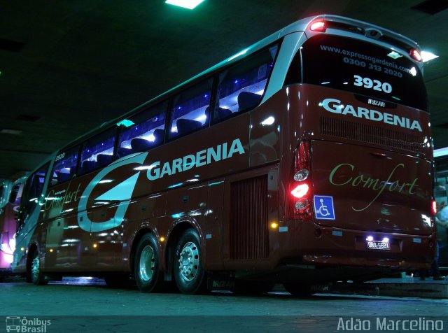 Expresso Gardenia 3920 na cidade de Belo Horizonte, Minas Gerais, Brasil, por Adão Raimundo Marcelino. Número da foto: #2177354.