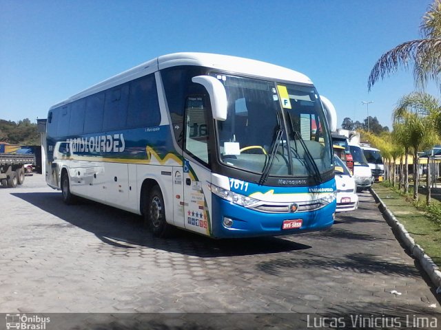 Translourdes - Empresa de Transporte e Turismo Nossa Senhora de Lourdes 1611 na cidade de Guaratinguetá, São Paulo, Brasil, por Lucas Vinicius Lima. Número da foto: #2178916.