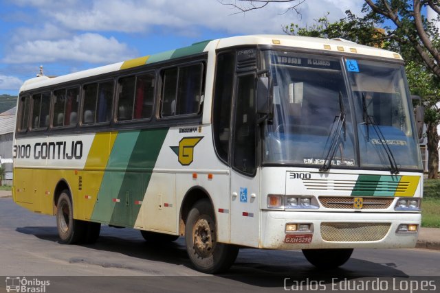 Empresa Gontijo de Transportes 3100 na cidade de Montes Claros, Minas Gerais, Brasil, por Carlos Eduardo Lopes. ID da foto: 2177378.