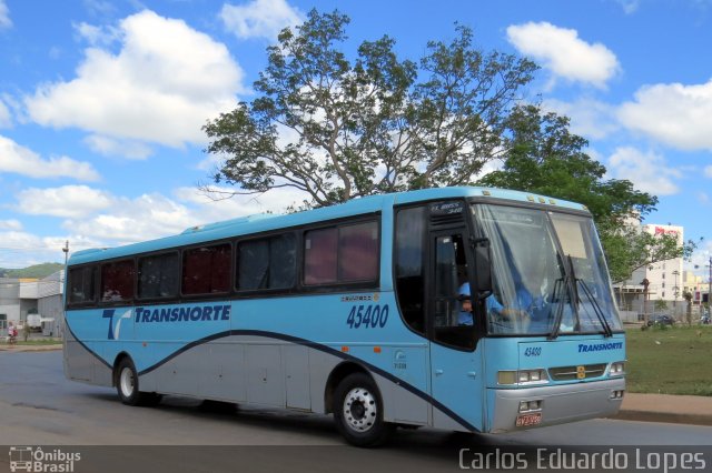 Transnorte - Transporte e Turismo Norte de Minas 45400 na cidade de Montes Claros, Minas Gerais, Brasil, por Carlos Eduardo Lopes. ID da foto: 2177379.