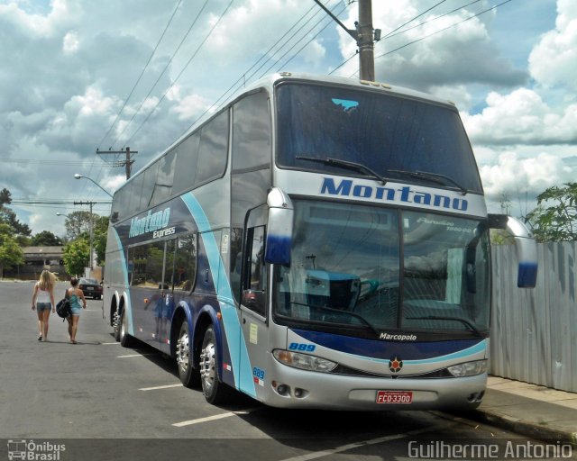 Montano Express 889 na cidade de Araxá, Minas Gerais, Brasil, por Guilherme Antonio. Número da foto: #2178365.