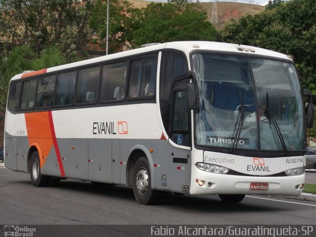 Evanil Transportes e Turismo RJ 132.014 na cidade de Aparecida, São Paulo, Brasil, por Fabio Alcantara. Número da foto: #2177982.
