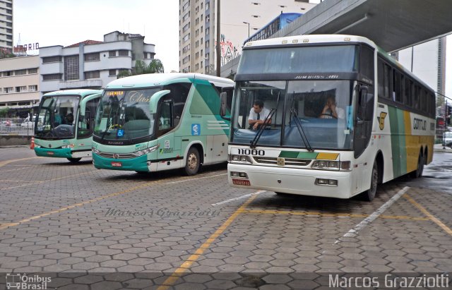 Empresa Gontijo de Transportes 11080 na cidade de Belo Horizonte, Minas Gerais, Brasil, por Marcos Grazziotti. ID da foto: 2180176.