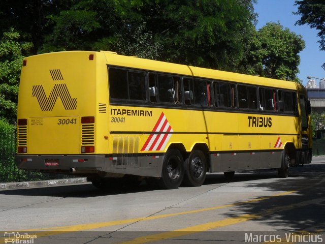 Viação Itapemirim 30041 na cidade de São Paulo, São Paulo, Brasil, por Marcos Vinícius. ID da foto: 2179990.