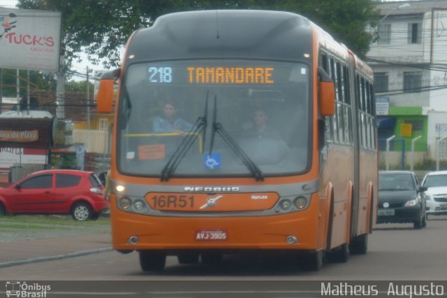 Viação Tamandaré 16R51 na cidade de Curitiba, Paraná, Brasil, por Matheus  Augusto. Número da foto: #2181191.