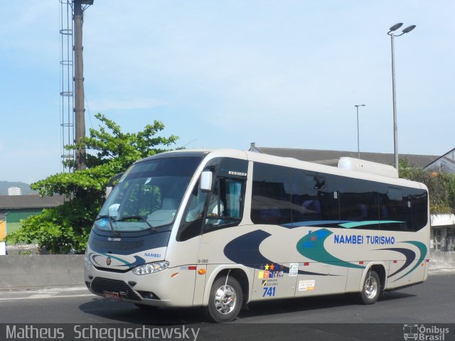 Nambei Turismo 741 na cidade de Santos, São Paulo, Brasil, por Matheus  Scheguschewsky. Número da foto: #2181472.