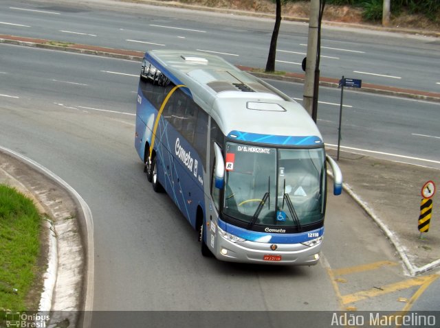 Viação Cometa 12110 na cidade de Belo Horizonte, Minas Gerais, Brasil, por Adão Raimundo Marcelino. Número da foto: #2181481.