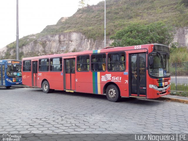 CRT - Cidade do Recife Transportes 059 na cidade de Recife, Pernambuco, Brasil, por Luiz Paulo A.  Nogueira. Número da foto: #2179364.