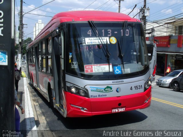 Himalaia Transportes > Ambiental Transportes Urbanos 4 1531 na cidade de São Paulo, São Paulo, Brasil, por André Luiz Gomes de Souza. ID da foto: 2180509.